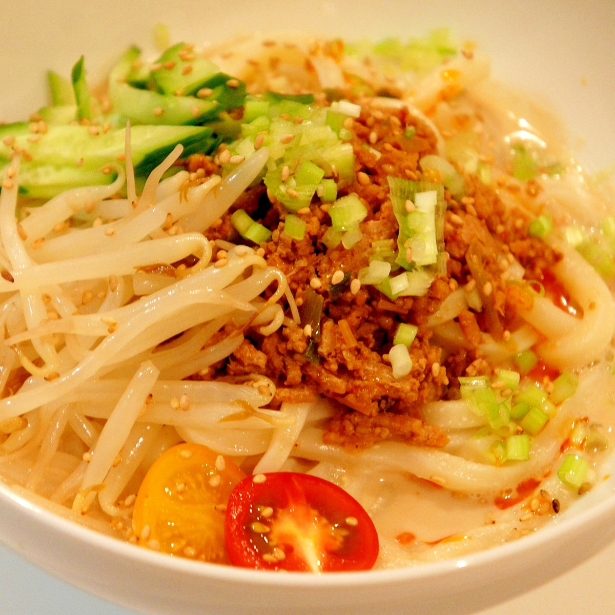 濃厚ごまスープが美味しい 冷やし担々うどん レシピ 作り方 By すたーびんぐ 楽天レシピ 濃厚ごまスープが美味しい 冷やし担々うどん レシピ 作り方 By すたーびんぐ 楽天レシピ
